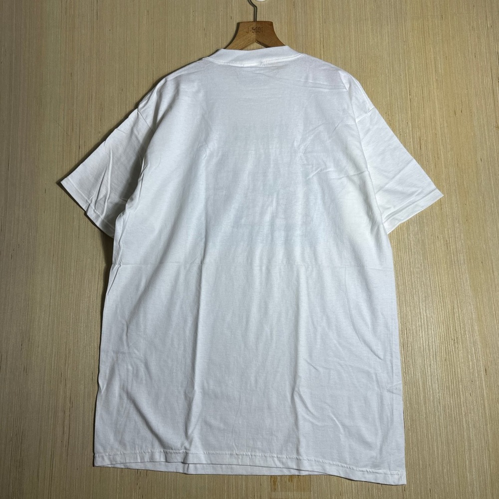 Vintage Iron Man Competition Shirt Mens Extra Large White Short Sleeve Graphic - Picture 13 of 14
